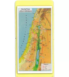 IGÉS HŰTŐMÁGNES 9. (Palesztina Jézus korában - térkép)