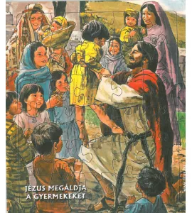 JÉZUS MEGÁLDJA A GYERMEKEKET PUZZLE