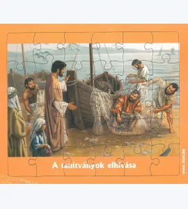 Jézus elhívja a tanítványait  - puzzle