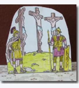 Húsvéti makett-csomag VI. Keresztre feszítés