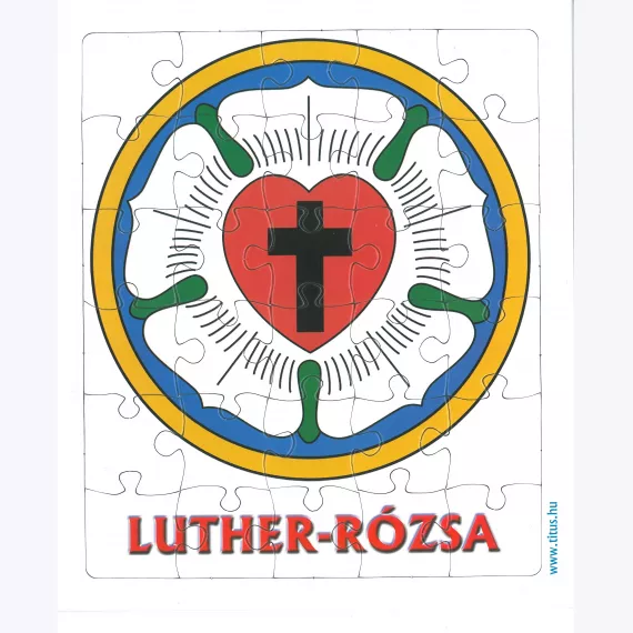 Puzzle -Luther rózsa